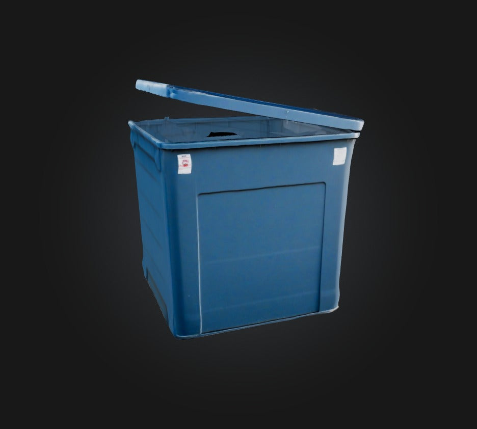 3D model Trash Box 3 VR / AR / low-poly