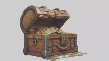Treasure Chest Model 3D model
