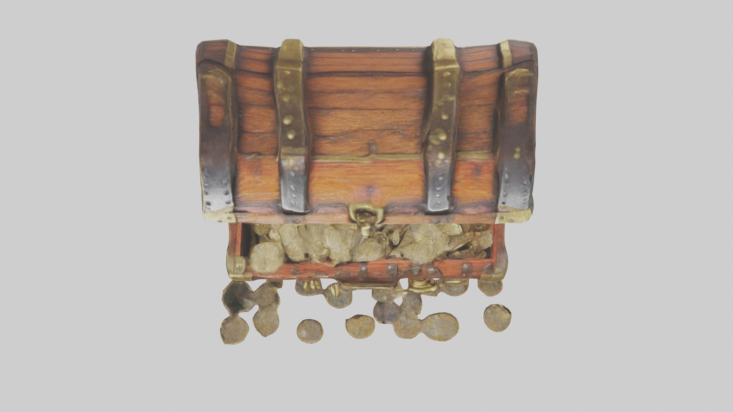 Treasure Chest Model 3D model