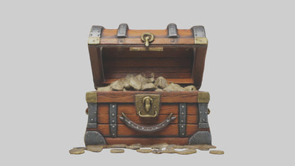 Treasure Chest Model 3D model