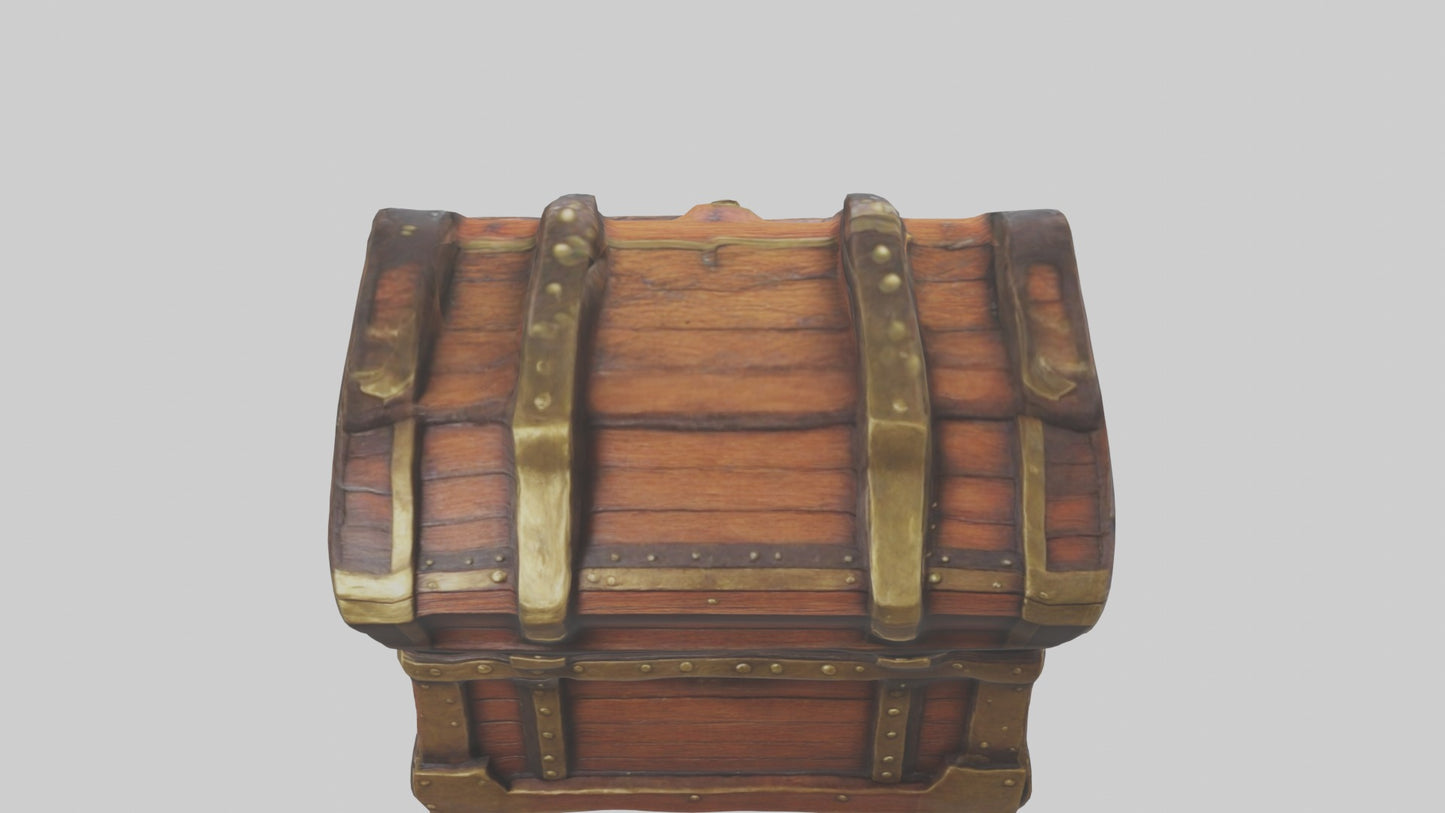 Treasure Chest Model 3D model