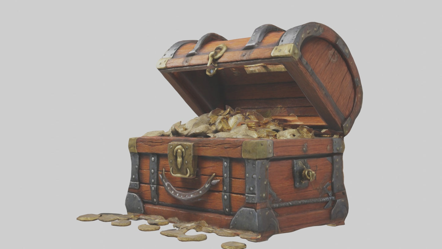 Treasure Chest Model 3D model