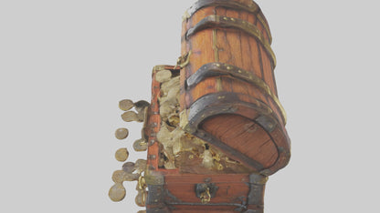 Treasure Chest Model 3D model