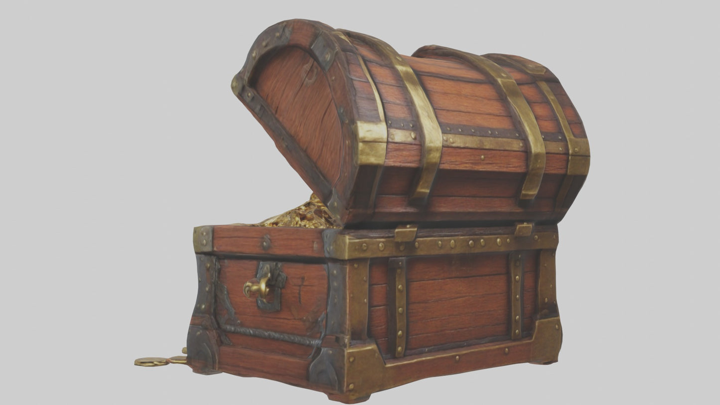 Treasure Chest Model 3D model