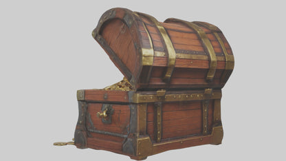 Treasure Chest Model 3D model
