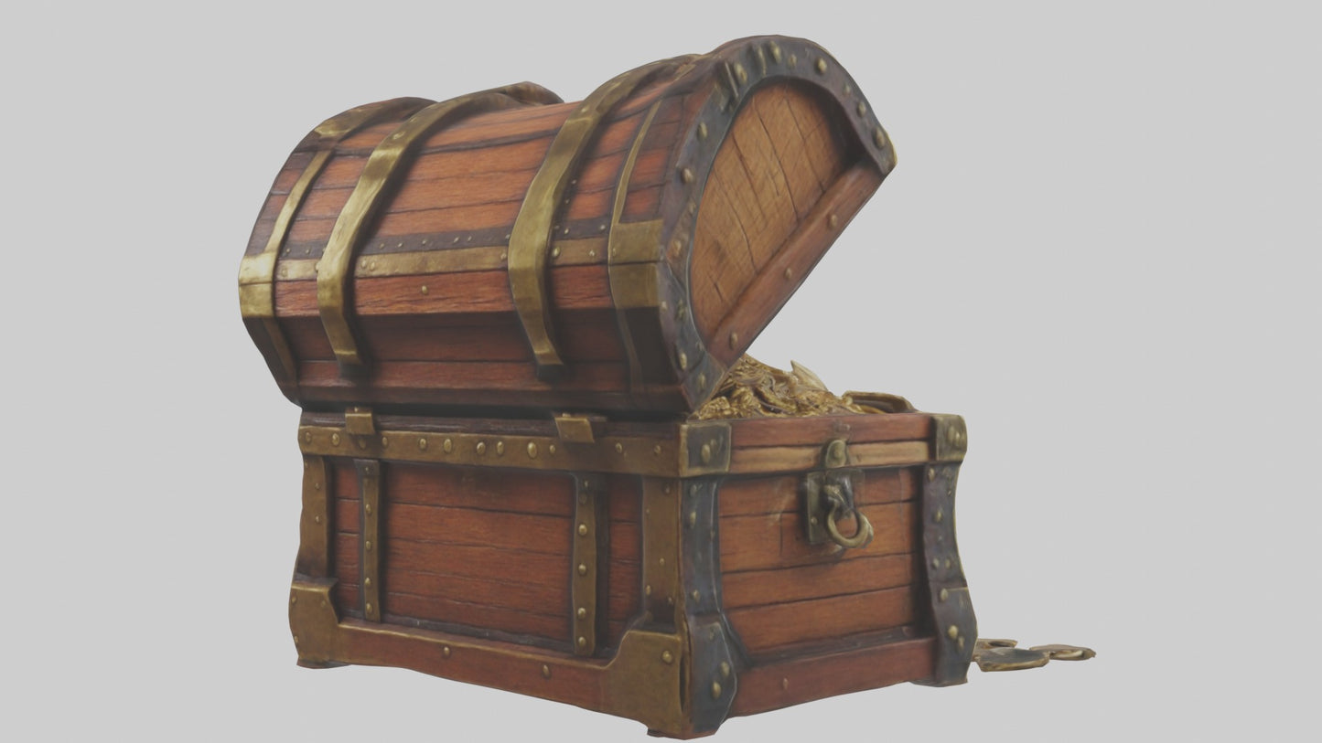Treasure Chest Model 3D model