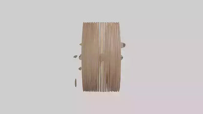 3D model ultiLayered Wall Clock model VR / AR / low-poly