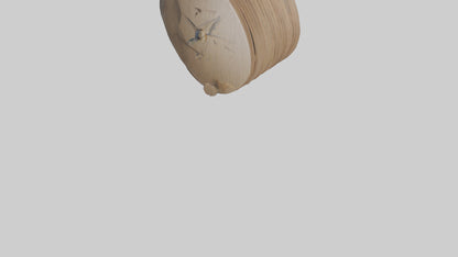 3D model ultiLayered Wall Clock model VR / AR / low-poly