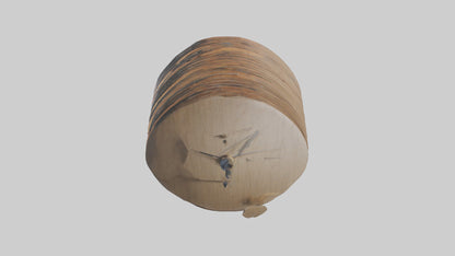 3D model ultiLayered Wall Clock model VR / AR / low-poly