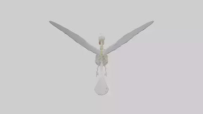 3D model ummingbird Skeleton model VR / AR / low-poly