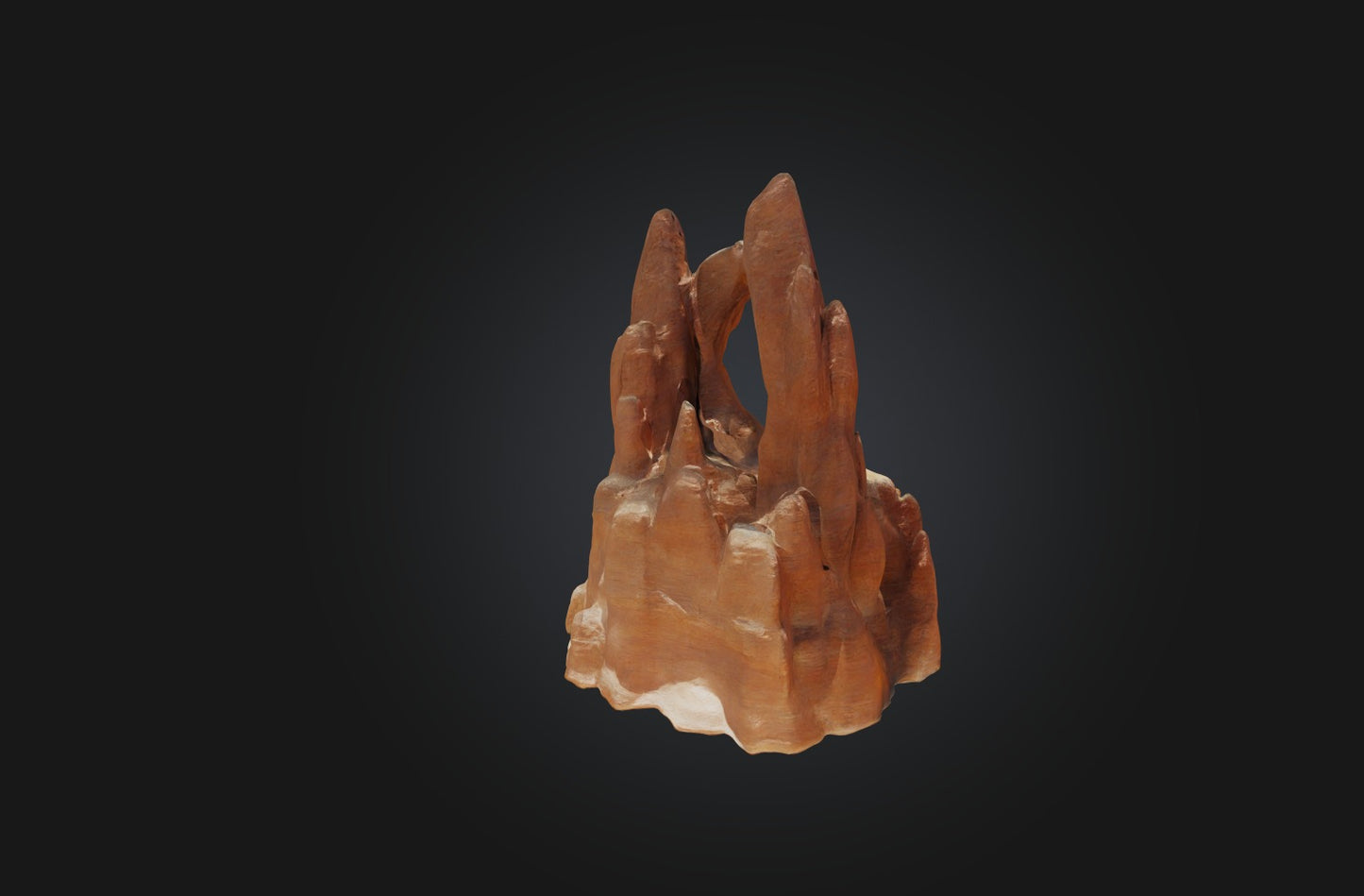 3D model Unique Rock Formation VR / AR / low-poly