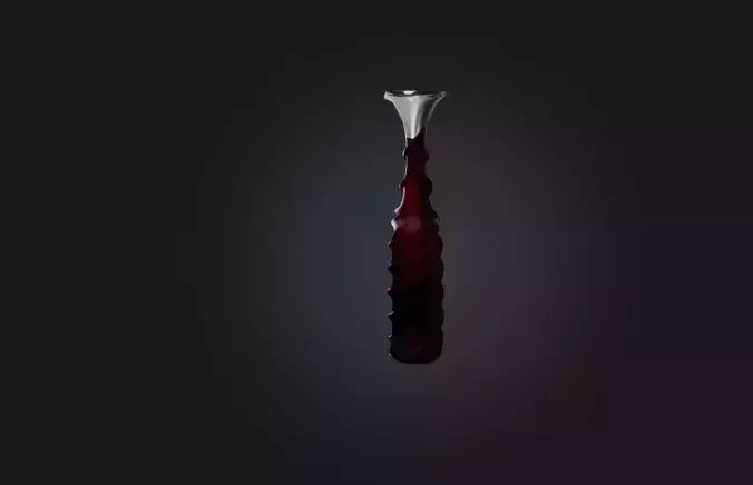 3D model Unique Wine Decanter VR / AR / low-poly
