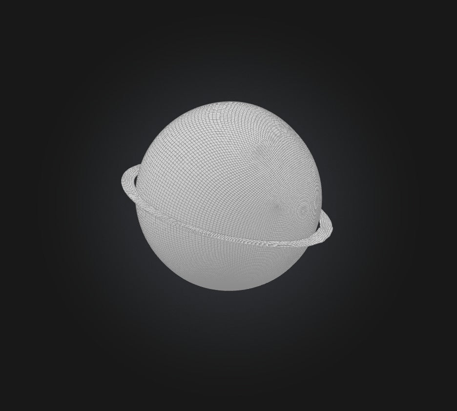 3D model Uranus Planet VR / AR / low-poly