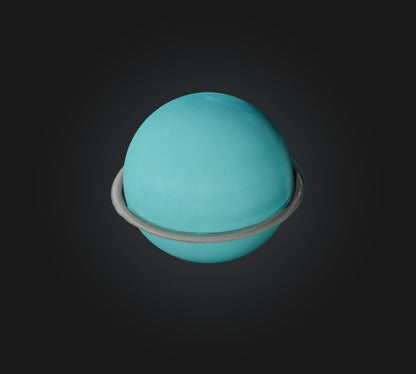 3D model Uranus Planet VR / AR / low-poly