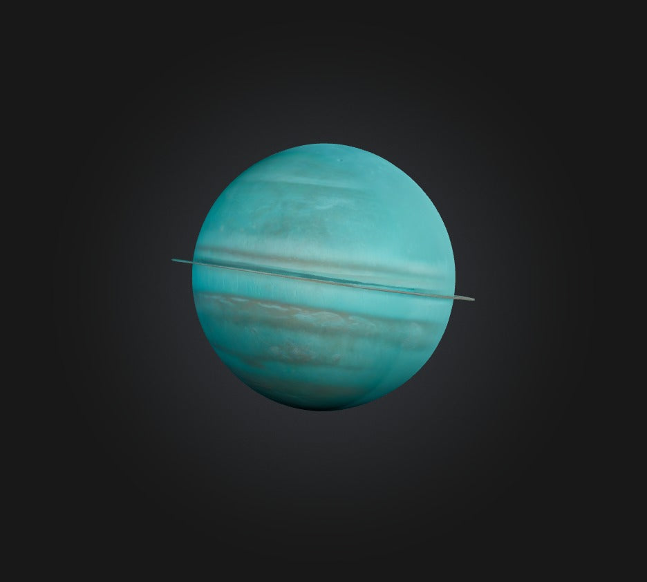 3D model Uranus Planet VR / AR / low-poly