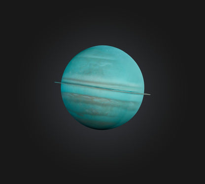 3D model Uranus Planet VR / AR / low-poly