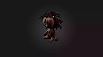 3D model Voodoo Doll VR / AR / low-poly