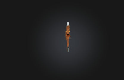 3D model Voxel Axe VR / AR / low-poly