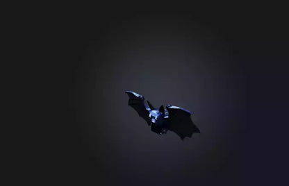 3D model Voxel Bat VR / AR / low-poly