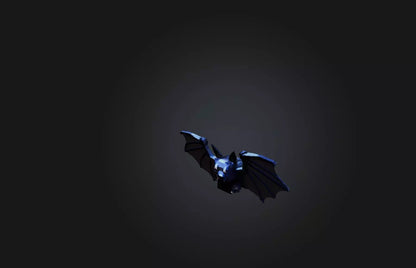 3D model Voxel Bat VR / AR / low-poly