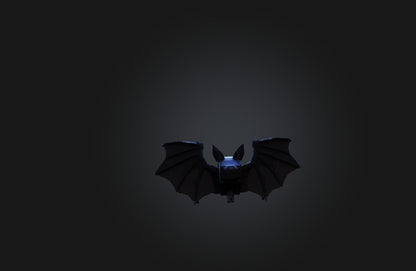 3D model Voxel Bat VR / AR / low-poly