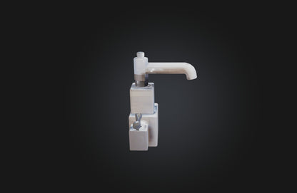 3D model Voxel Faucet VR / AR / low-poly