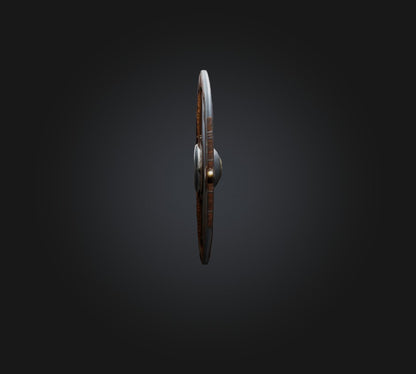 3D model warrior shield 2 VR / AR / low-poly