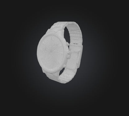 3D model Watch VR / AR / low-poly