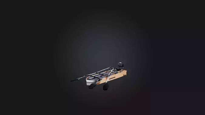3D model Water Rower Tank VR / AR / low-poly
