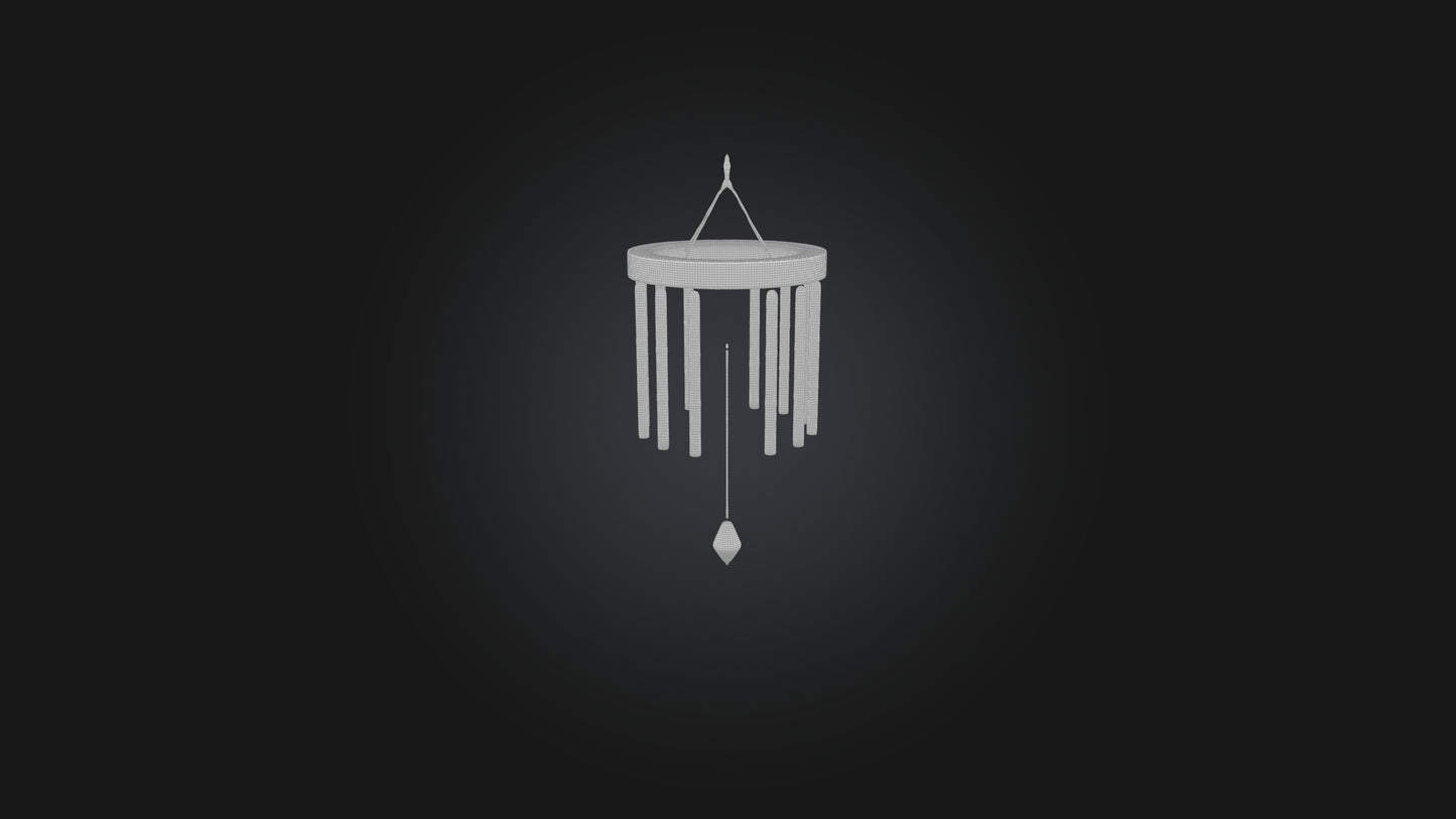 Wind Chime 3D model