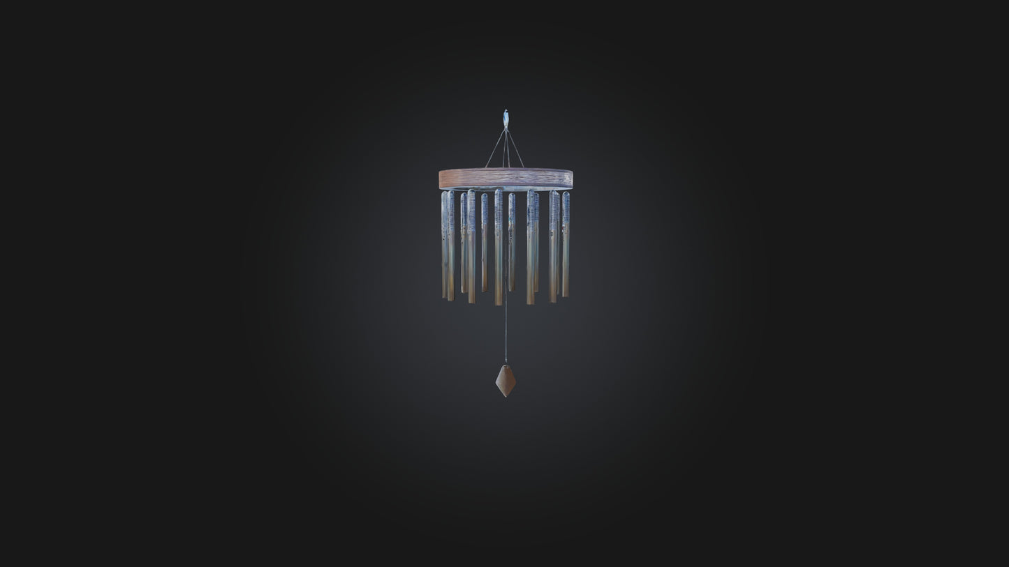Wind Chime 3D model