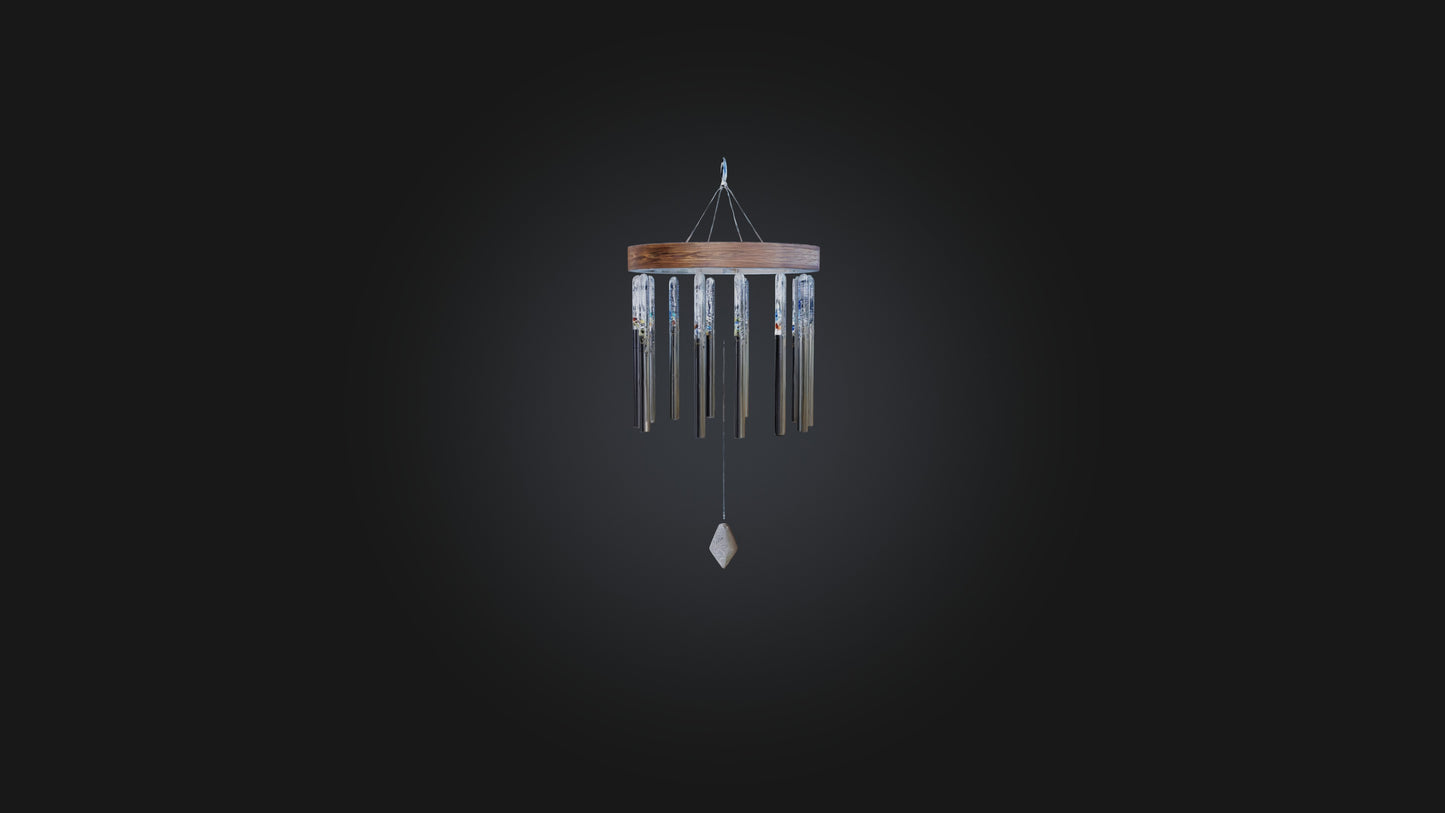 Wind Chime 3D model