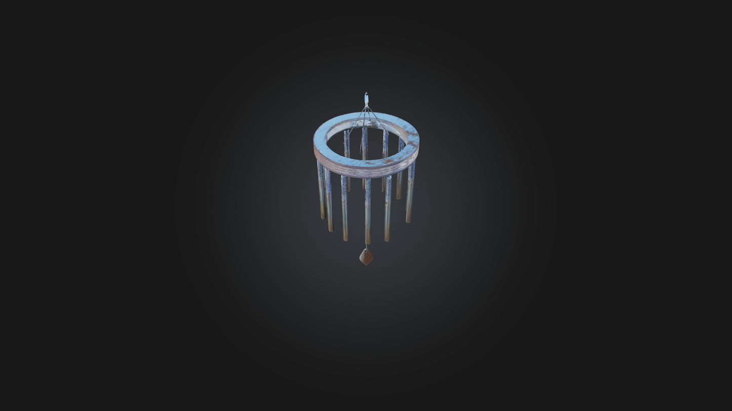 Wind Chime 3D model