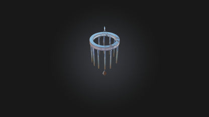 Wind Chime 3D model