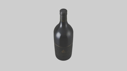 wine bottle 3D model
