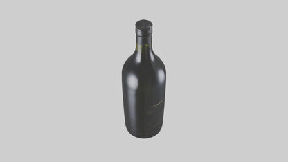 wine bottle 3D model