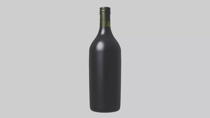 wine bottle 3D model