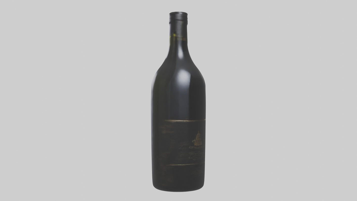 wine bottle 3D model