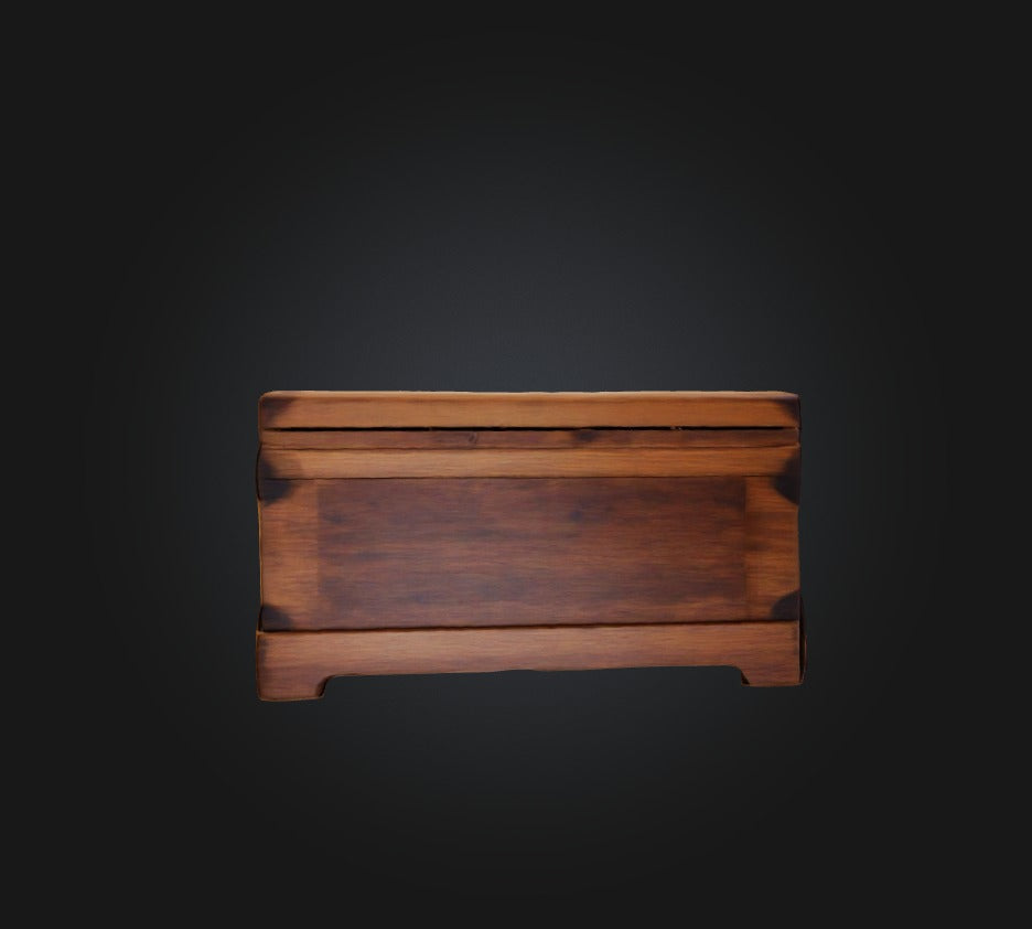 3D model Wooden Box 2 VR / AR / low-poly