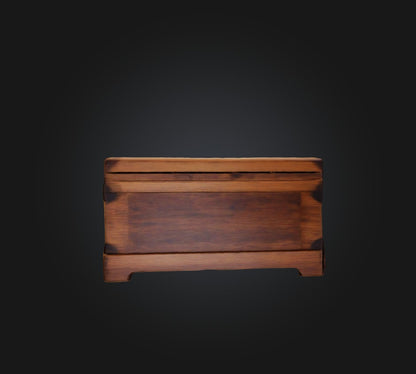 3D model Wooden Box 2 VR / AR / low-poly