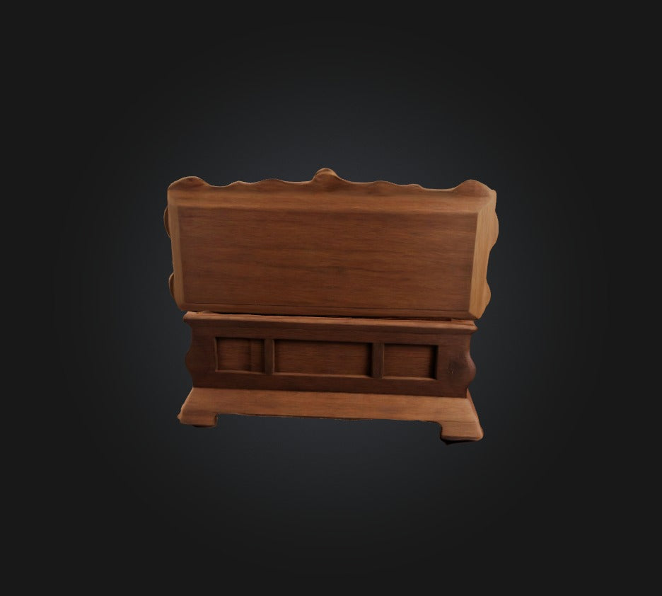 3D model Wooden Box VR / AR / low-poly