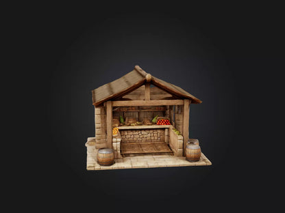 Wooden Clay Model 3D model