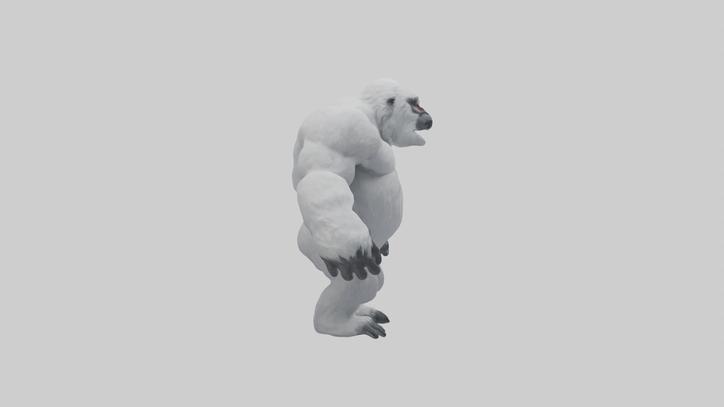 Yeti Model 3D model