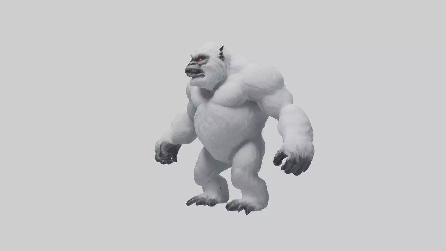 Yeti Model 3D model