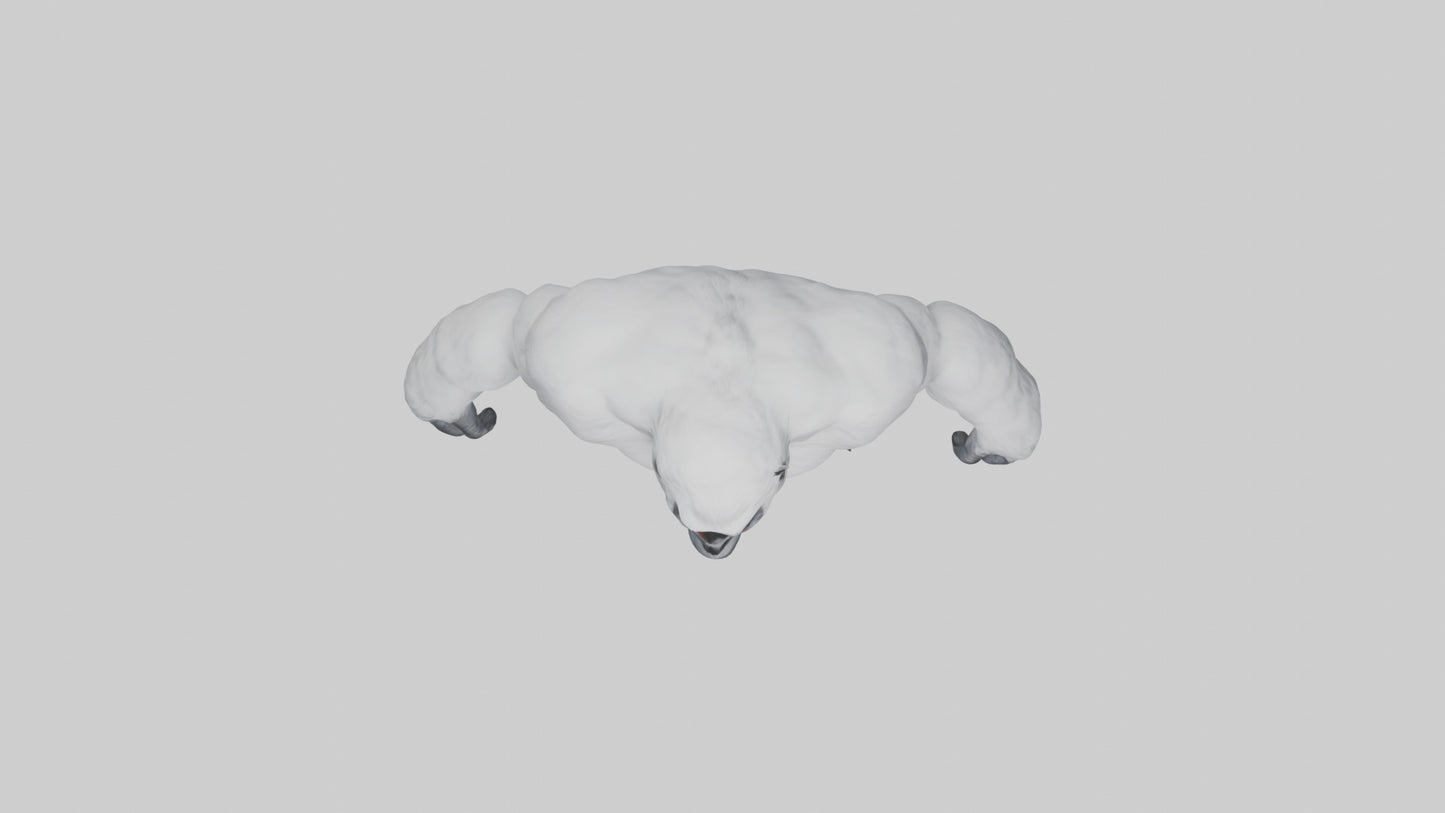 Yeti Model 3D model