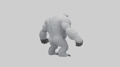 Yeti Model 3D model