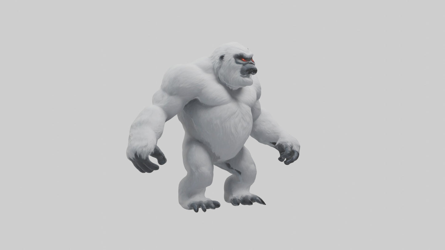 Yeti Model 3D model
