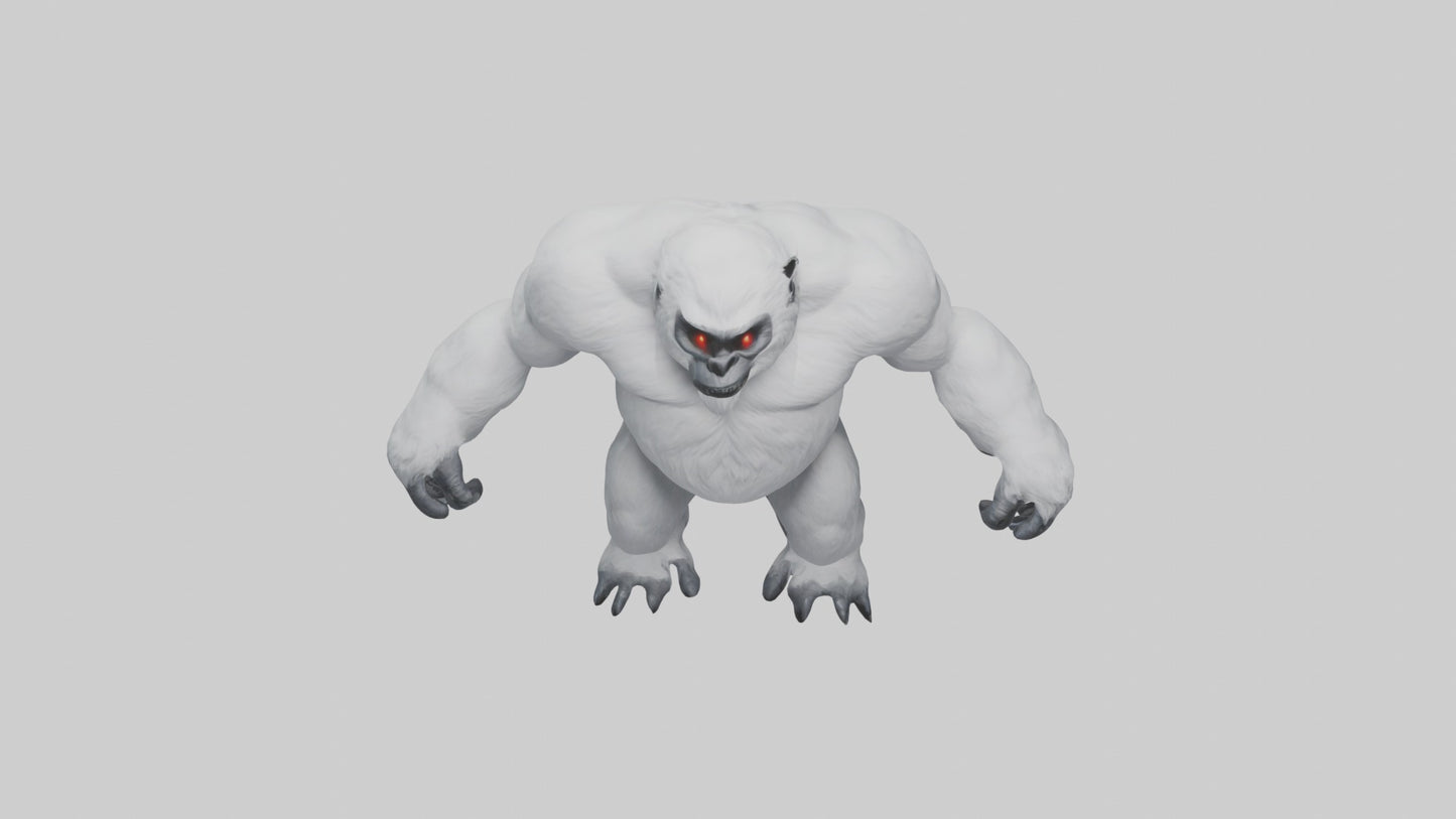 Yeti Model 3D model
