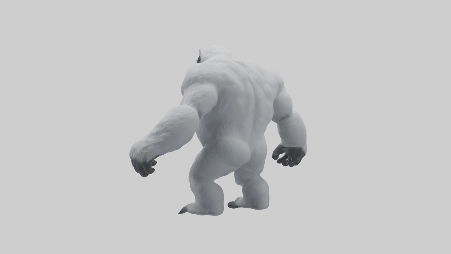 Yeti Model 3D model