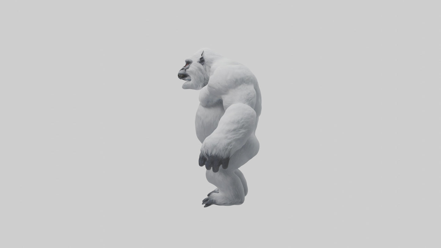Yeti Model 3D model